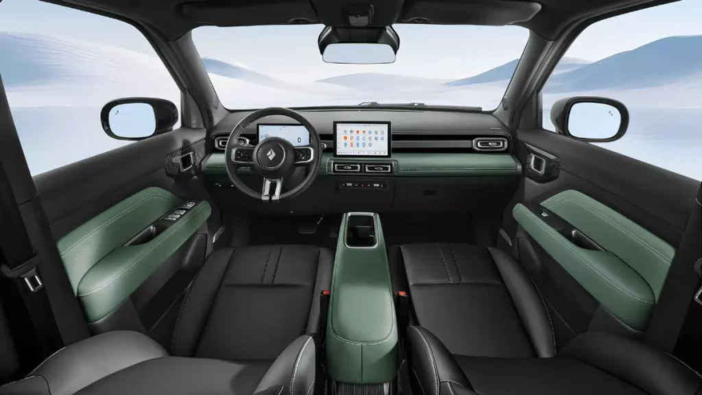 painel do Wuling Yep Plus