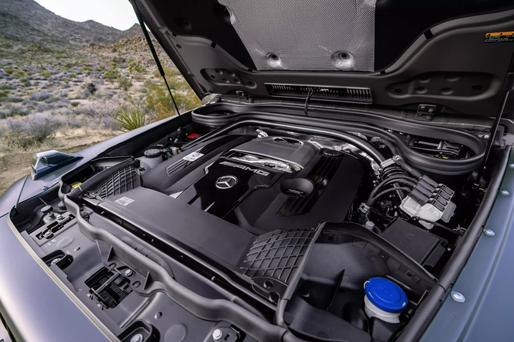 Mercedes-AMG G 63 2025 motor V8