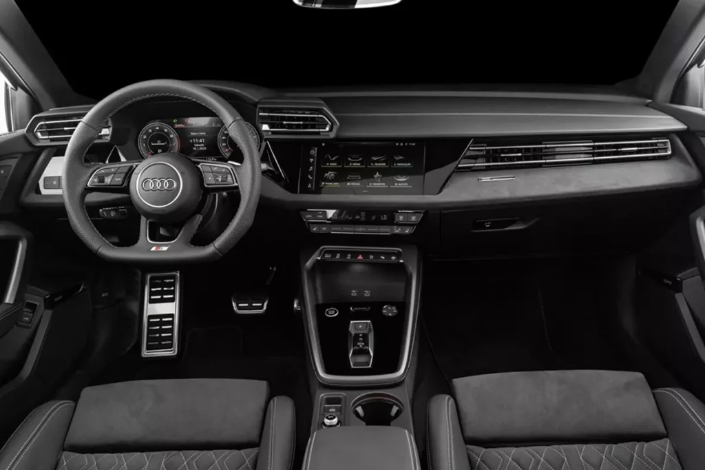 painel do Novo Audi A3 Sedan 2025  