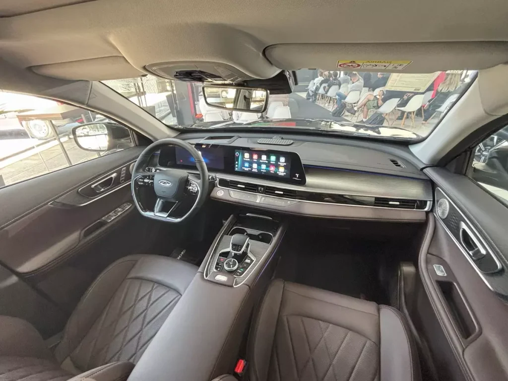 painel do  CAOA Chery Tiggo 8 PRO PHEV 