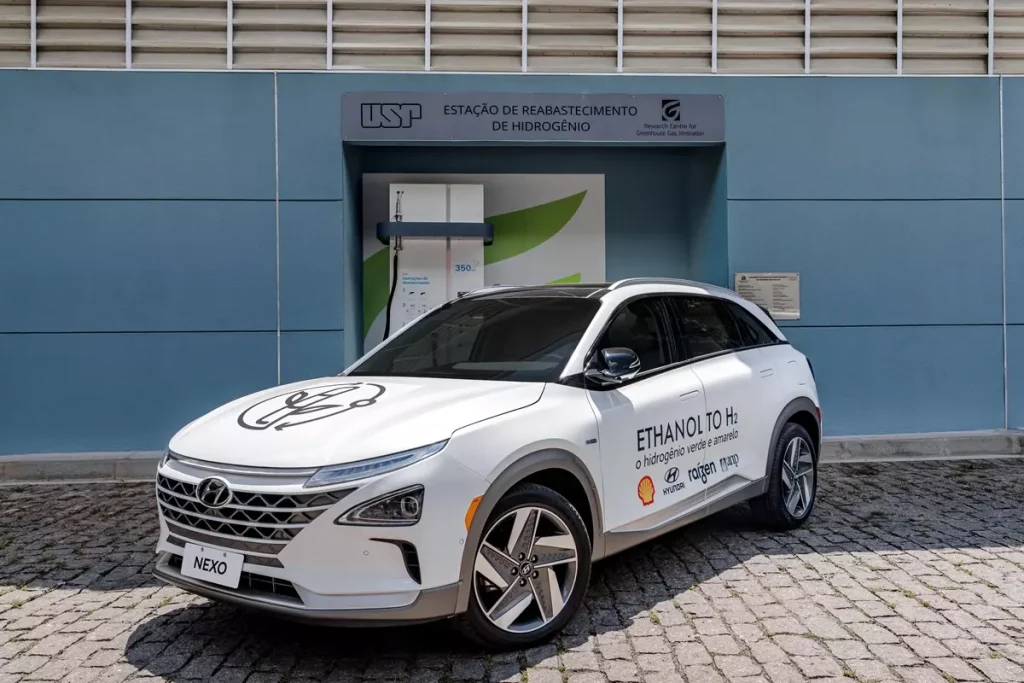 Hidrogênio renovável será testado no SUV Hyundai NEXO no Brasil em projeto pioneiro no mundo