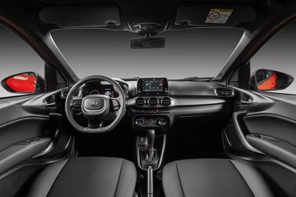 painel do Fiat Argo Trekking CVT 2026  