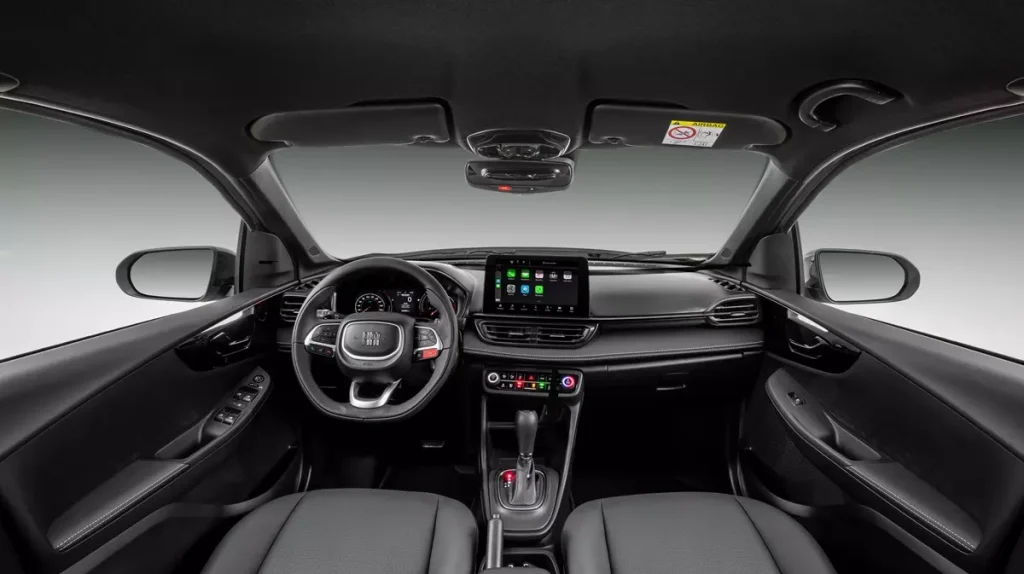 painel do Fiat Pulse T200 Hybrid Loolapalooza