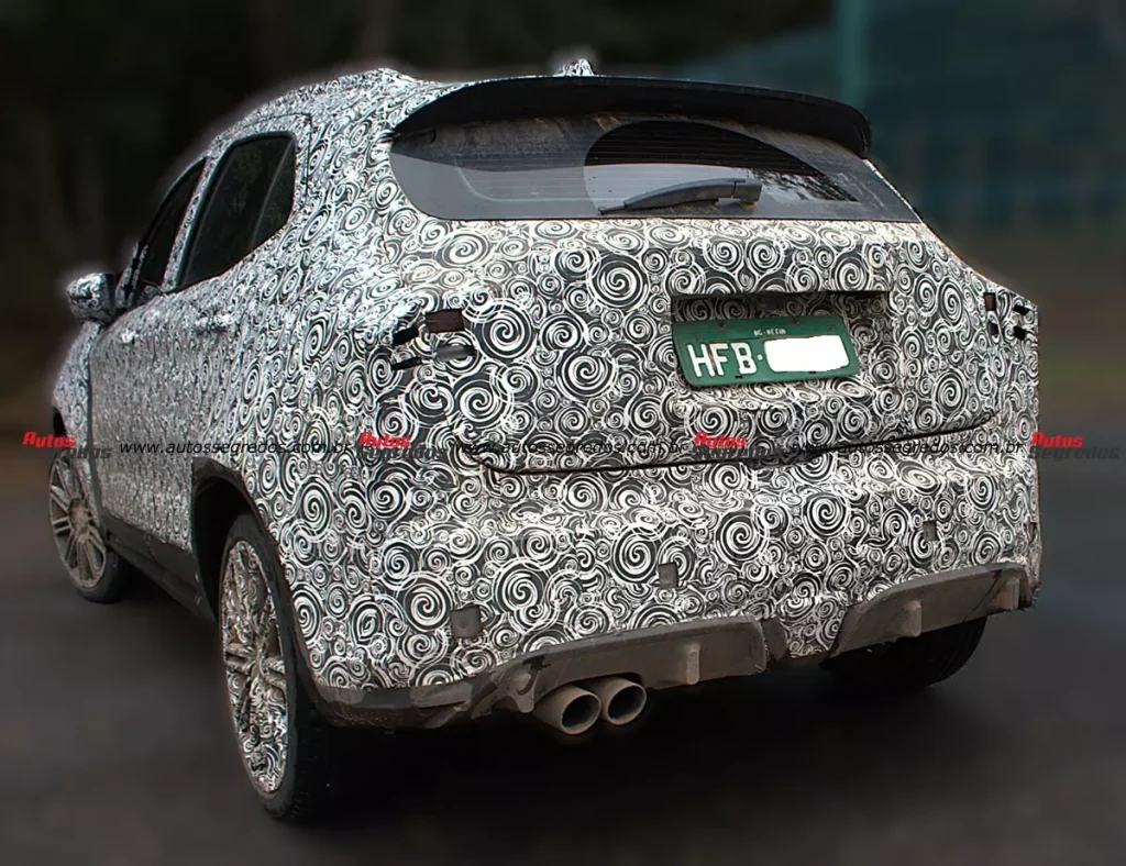Fiat Pulse Abarth 2026 Turbo 270 de traseira
