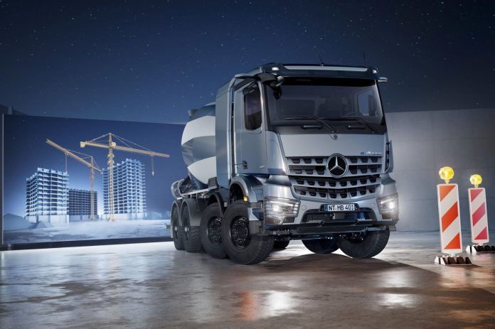 Caminhão elétricos Mercedes-Benz eArocs 400
