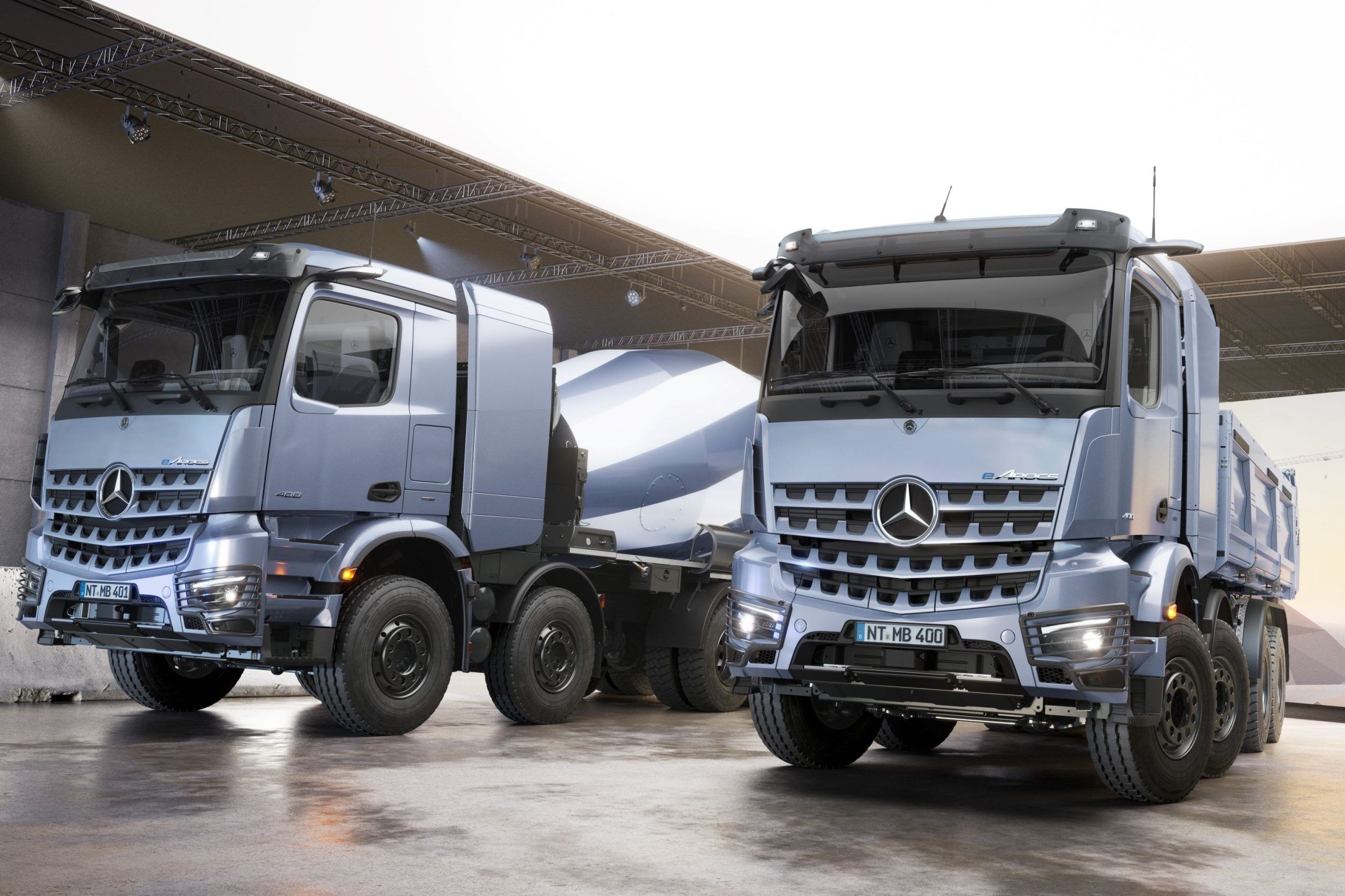 Caminhão elétricos Mercedes-Benz eArocs 400
