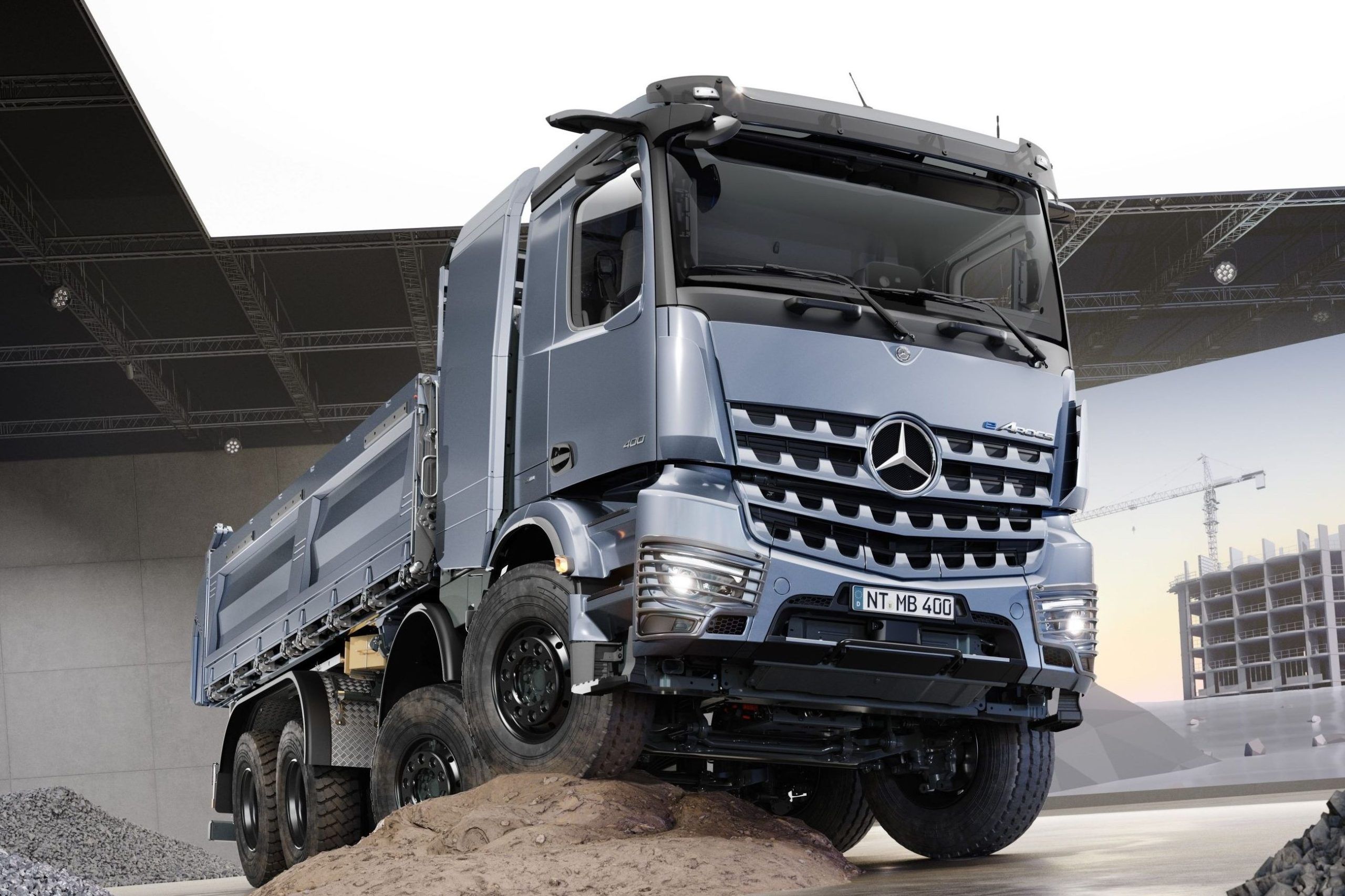 Caminhão elétricos Mercedes-Benz eArocs 400