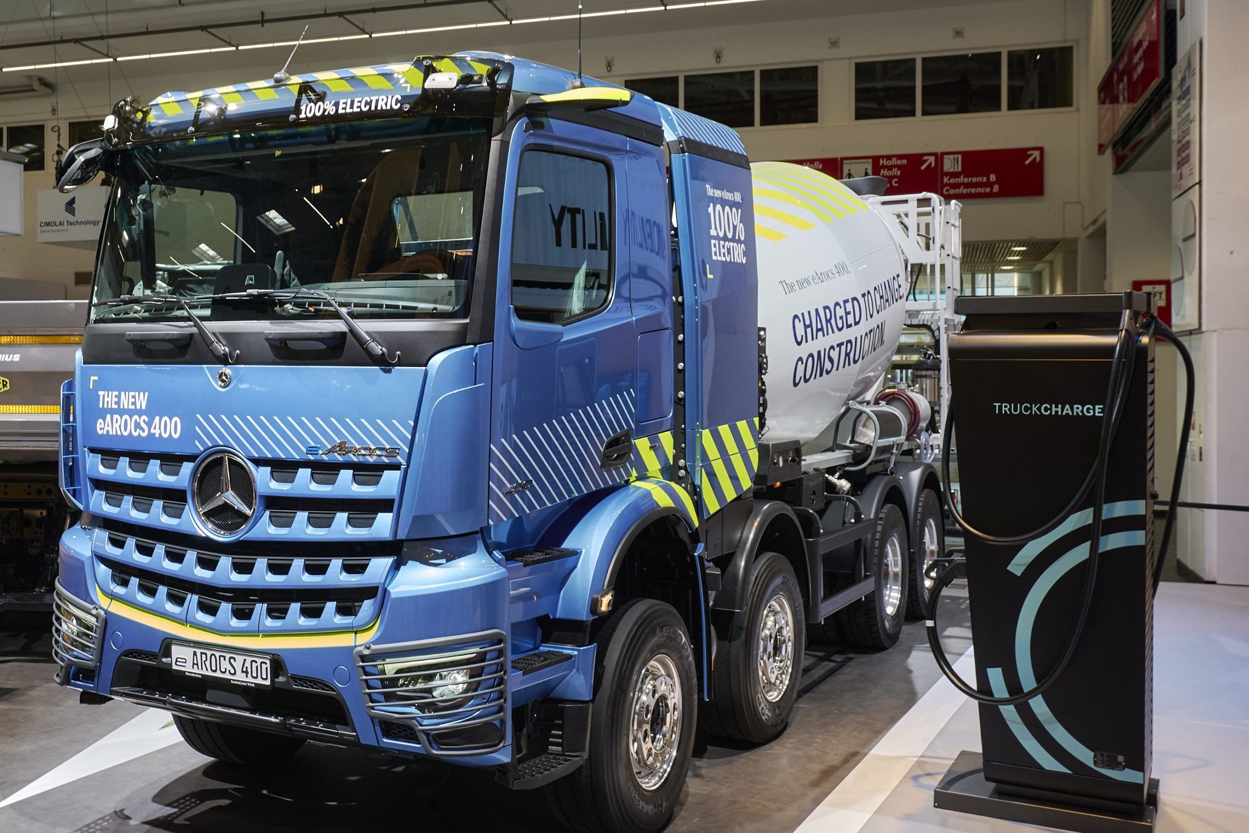 Caminhão elétricos Mercedes-Benz eArocs 400