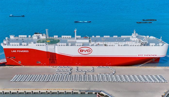 Navio BYD Shenzen