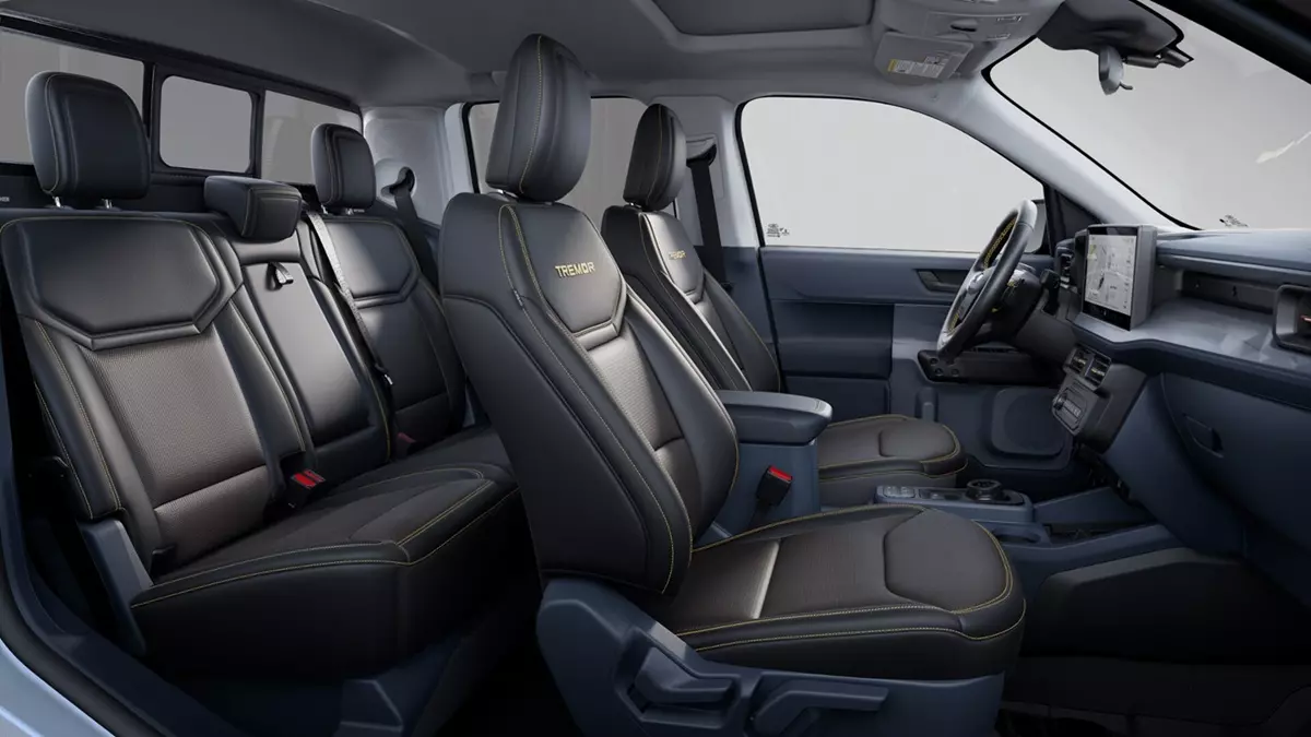 bancos da Nova Ford Maverick Tremor 2025 
