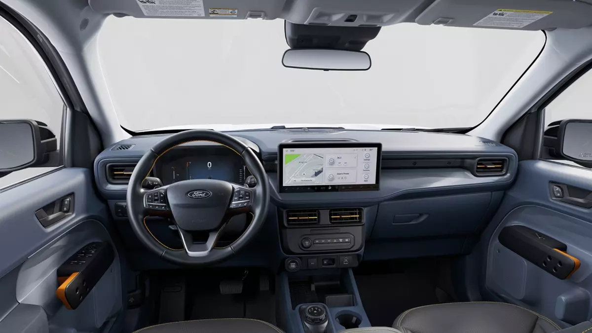 painel da Nova Ford Maverick Tremor 2025 