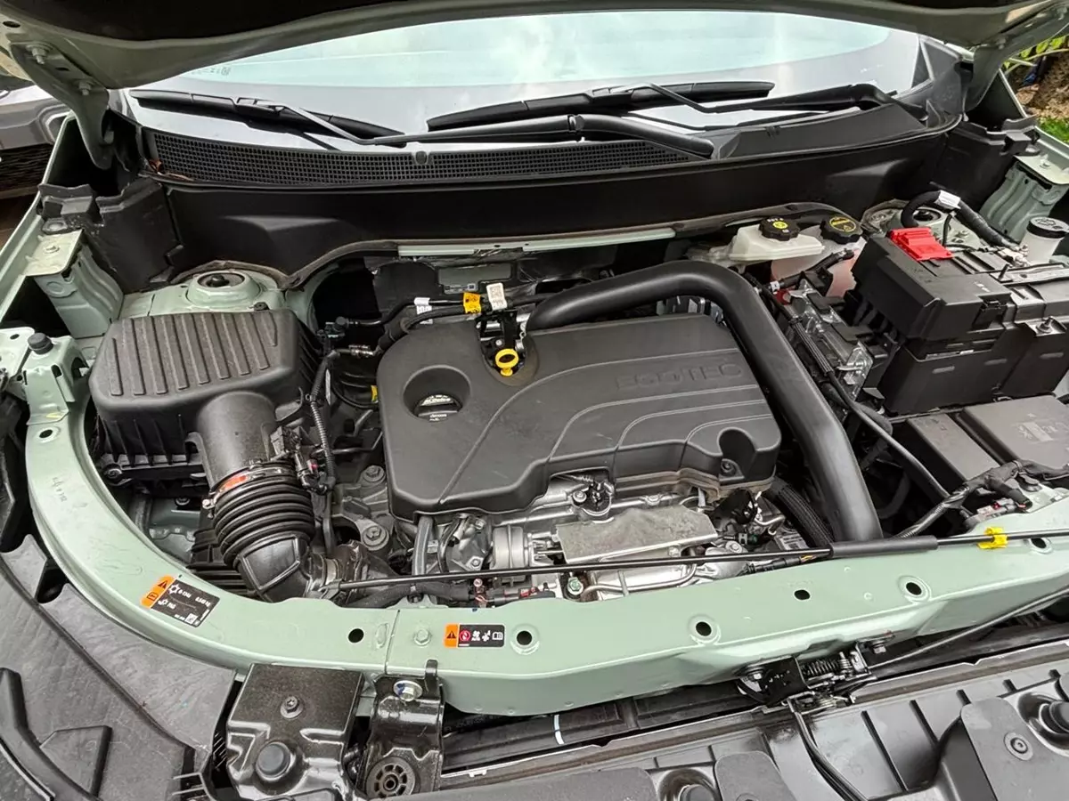 motor 1.5 Turbo do Novo Chevrolet Equinox Activ 2025 