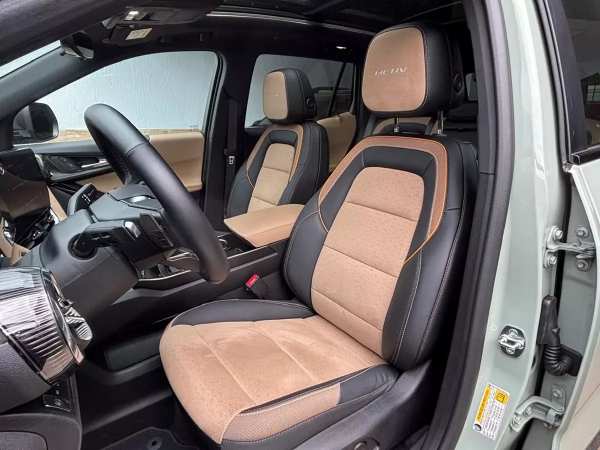 bancos dianteiros do Novo Chevrolet Equinox Activ 2025 