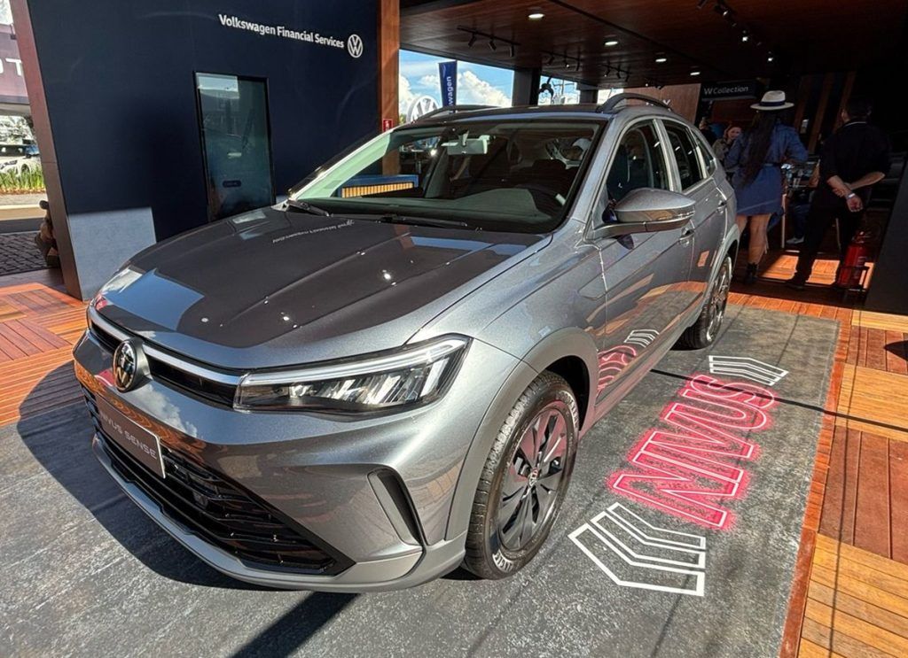 VW Nivus Sense 2026 de frente.