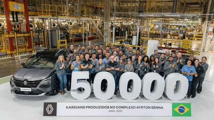 producao kardian brasil Renault Kardian atinge 50 mil unidades produzidas no Brasil