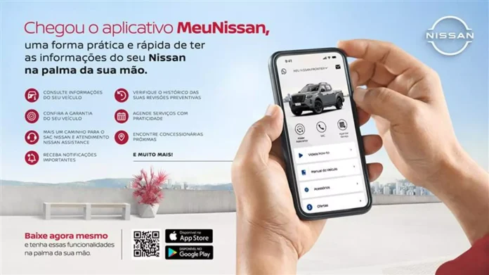 App ‘MeuNissan’ reúne informações relevantes do veículo na palma da mão