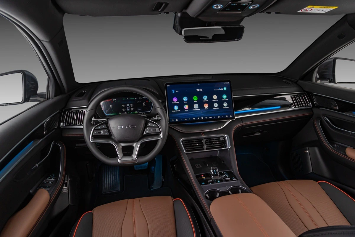 painel do BYD Song Plus 2026 