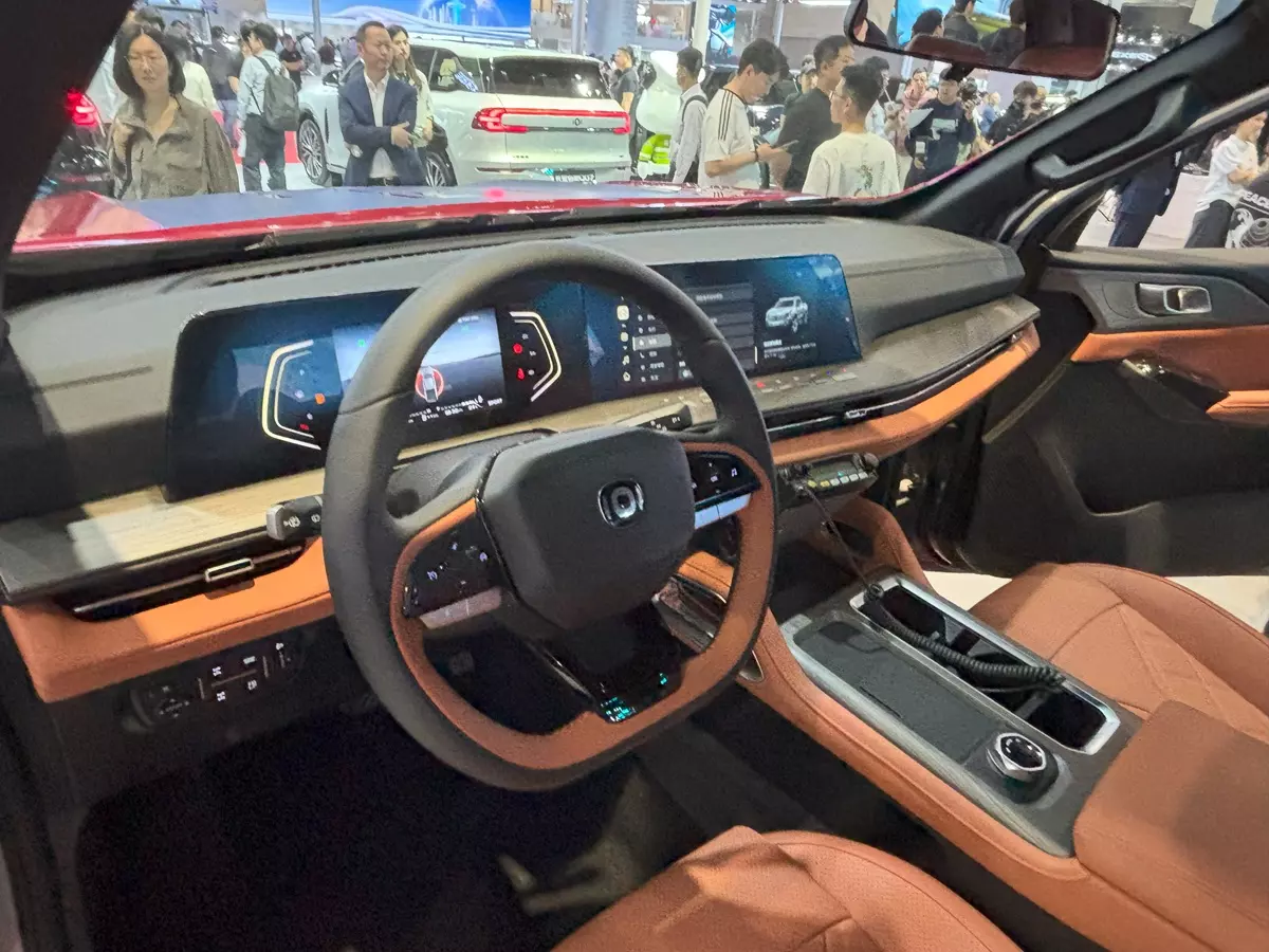 painel da Changan Hunter que será usado na Ram 1200