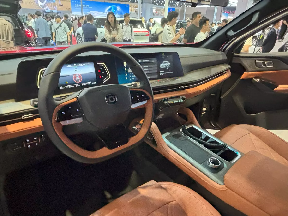 painel da Changan Hunter que será usado na Ram 1200