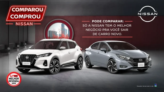 Comparou, Comprou Nissan oferece taxa zero para Kicks e Versa
