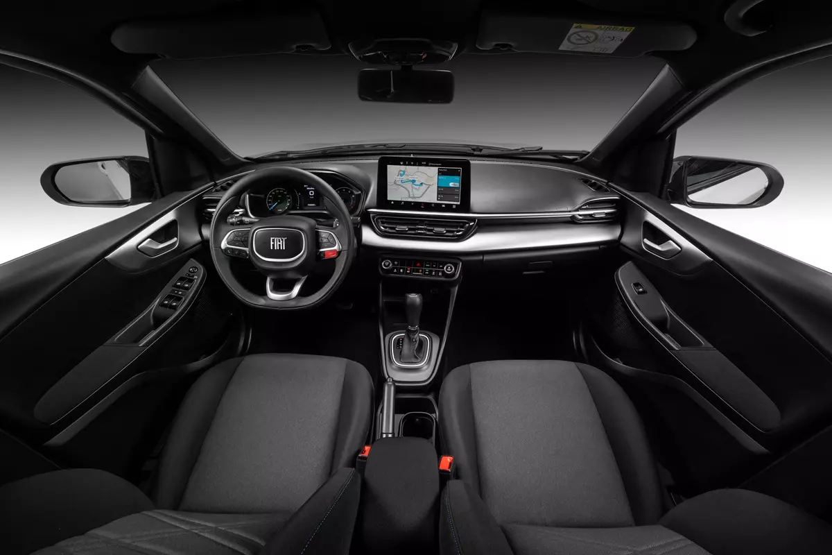 painel do Fiat Pulse Audace T200 Hybrid 2026