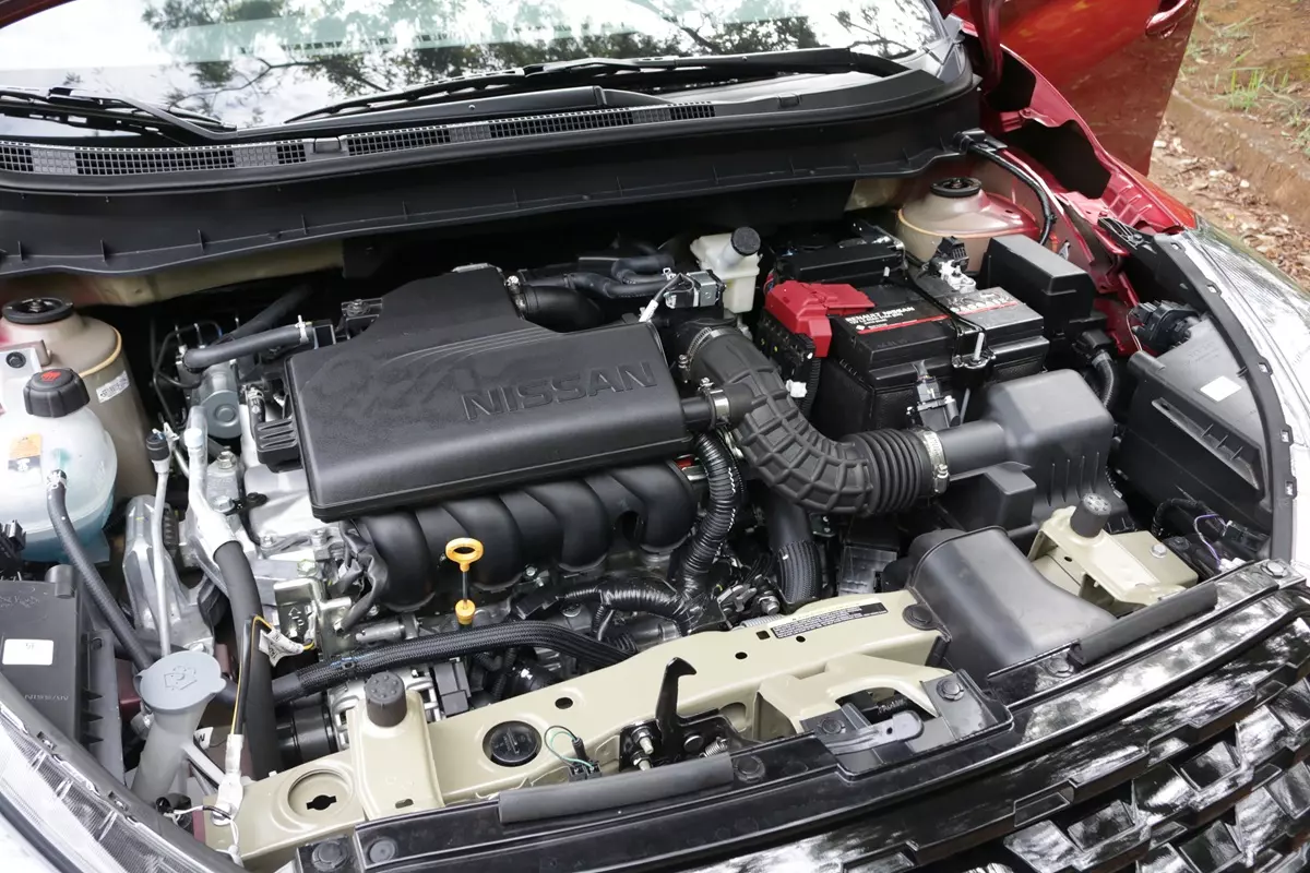 motor 1.6 do Nissan Kicks Play Advance Plus 2025