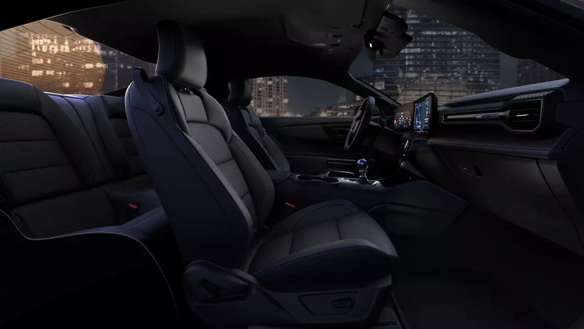 bancos do Novo Ford Mustang Dark Horse 2025  