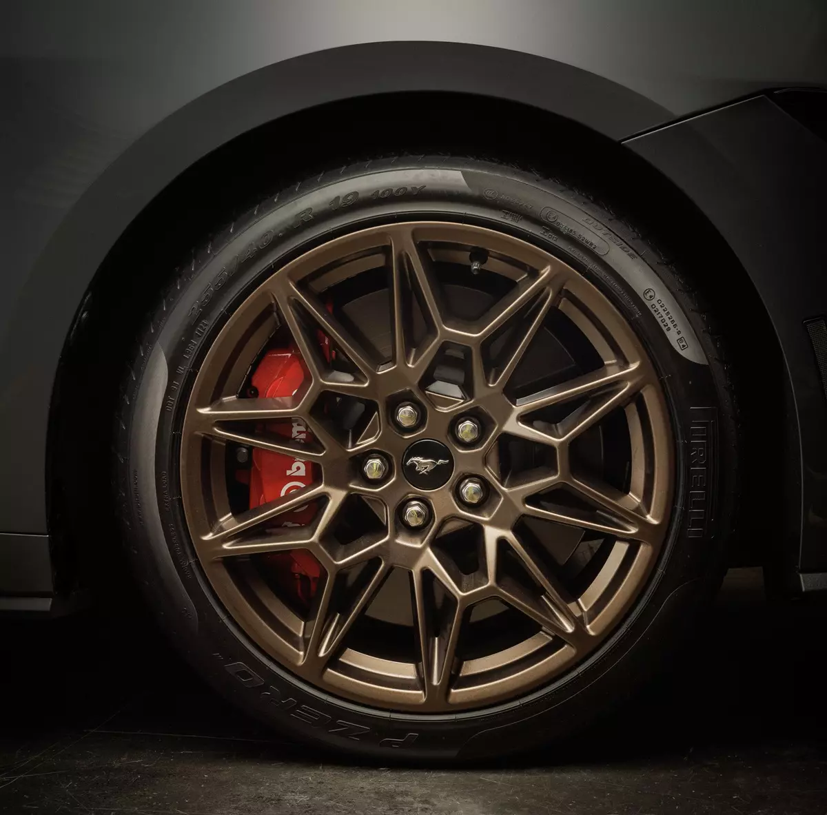 roda de liga do Novo Ford Mustang GT manual  