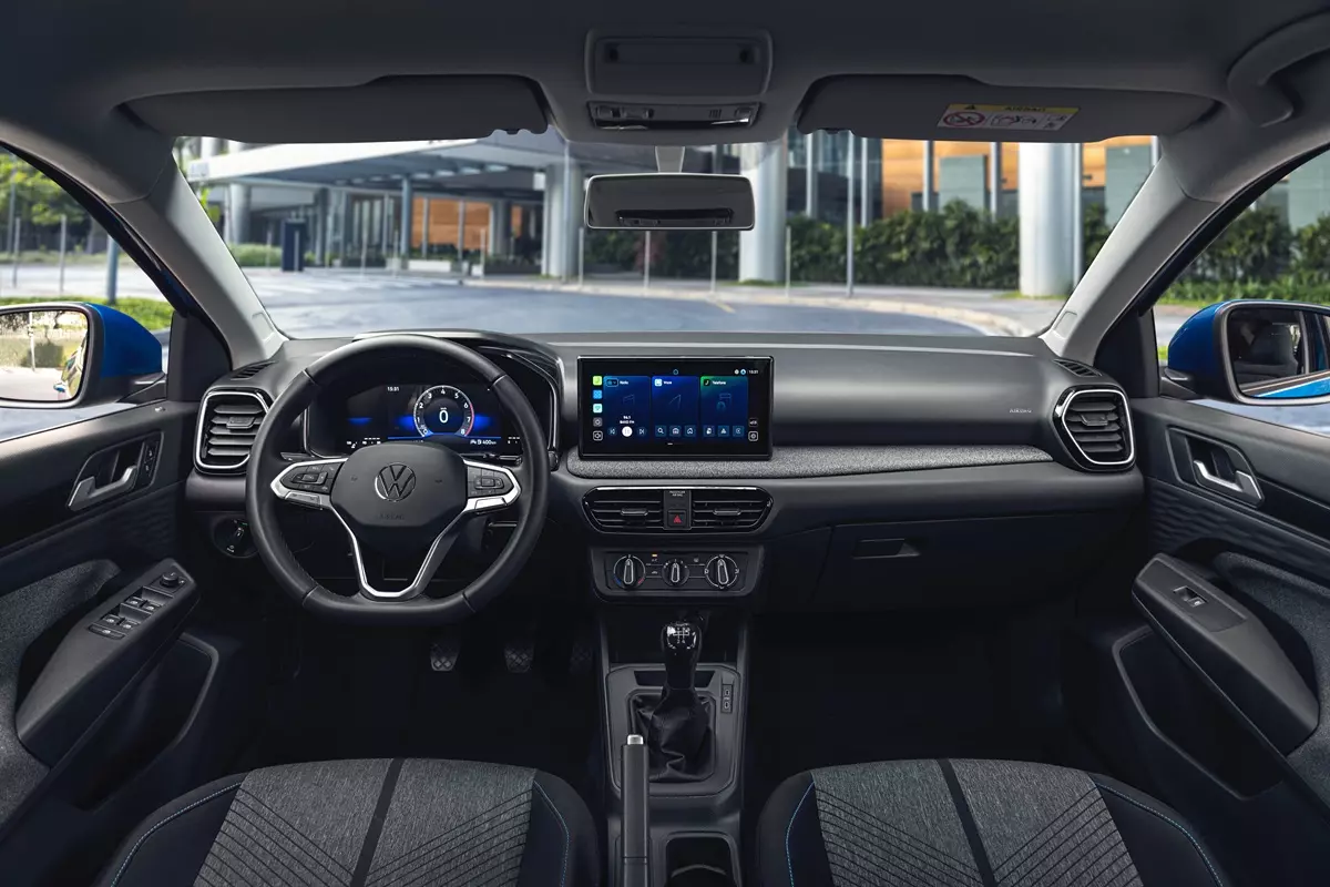 painel do Novo VW Tera 170 TSI 2026  