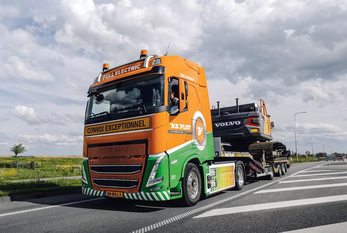 Volvo FH Elétrico na Europa
