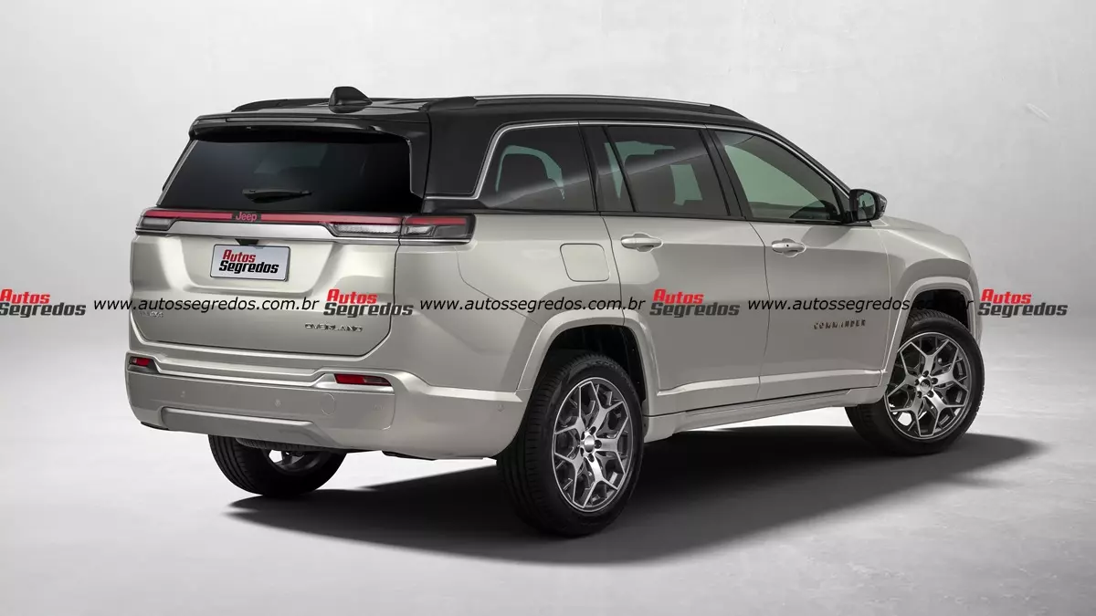 projeção Jeep Commander Overland 2026 