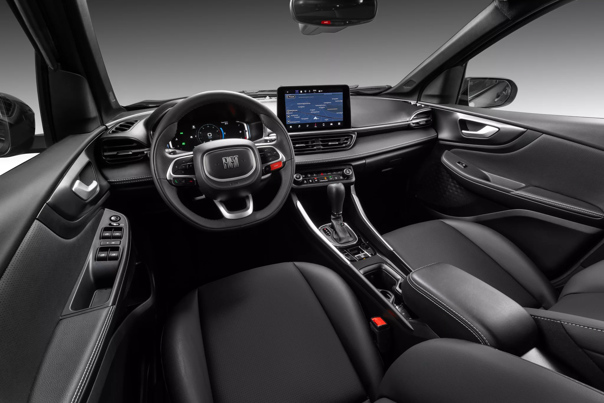 painel do Fiat Fastback Impetus Turbo 200 Hybrid 2026