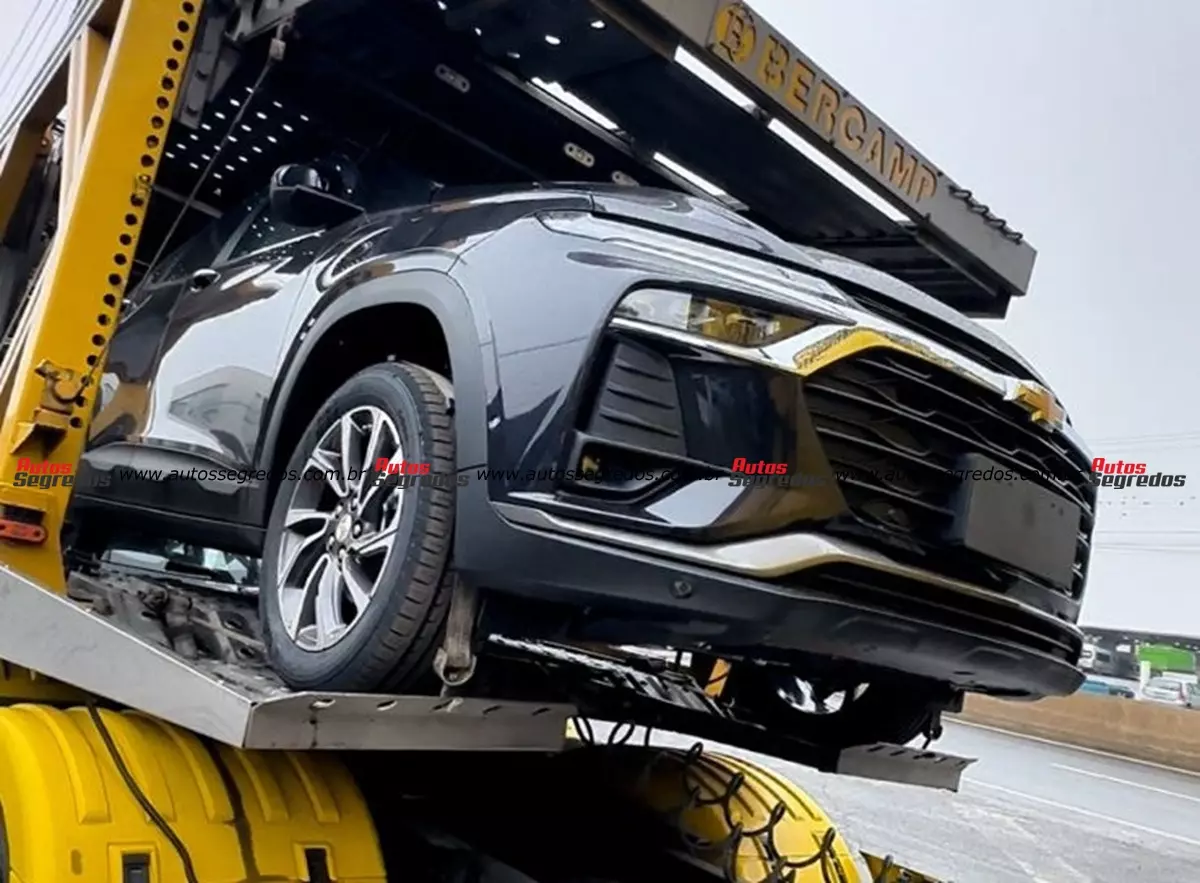 Flagra novo Chevrolet Tracker 2026 