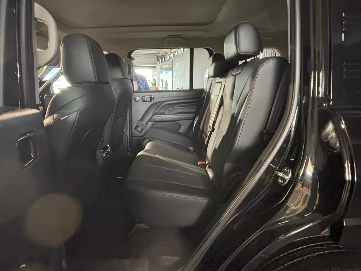 segunda fileira de bancos do GWM Haval H9 7 lugares 2026
