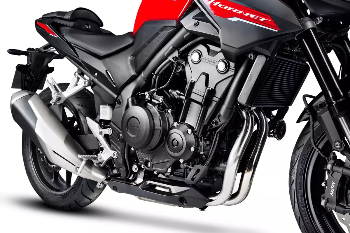 motor da Nova Honda CB 500 Hornet 2026 