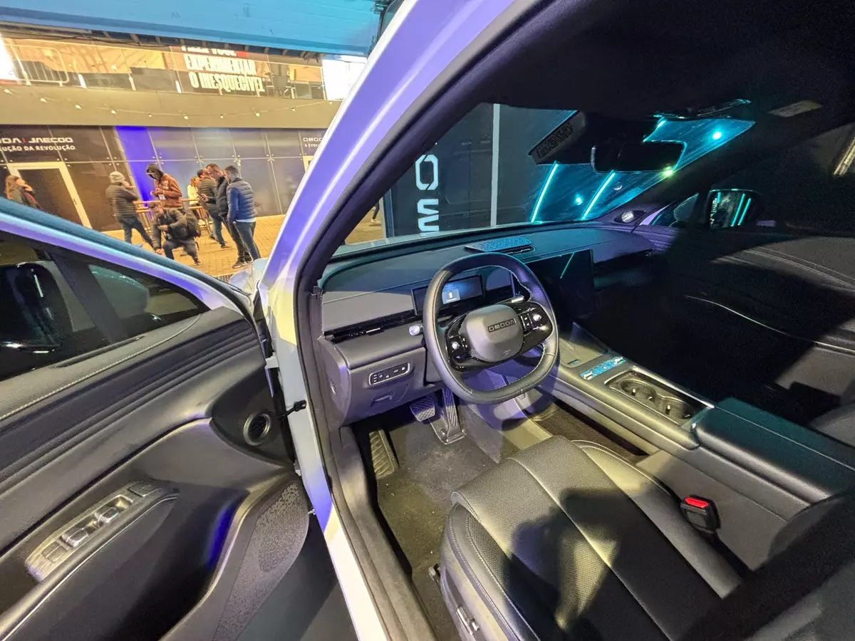 painel do Novo Omoda 7 PHEV