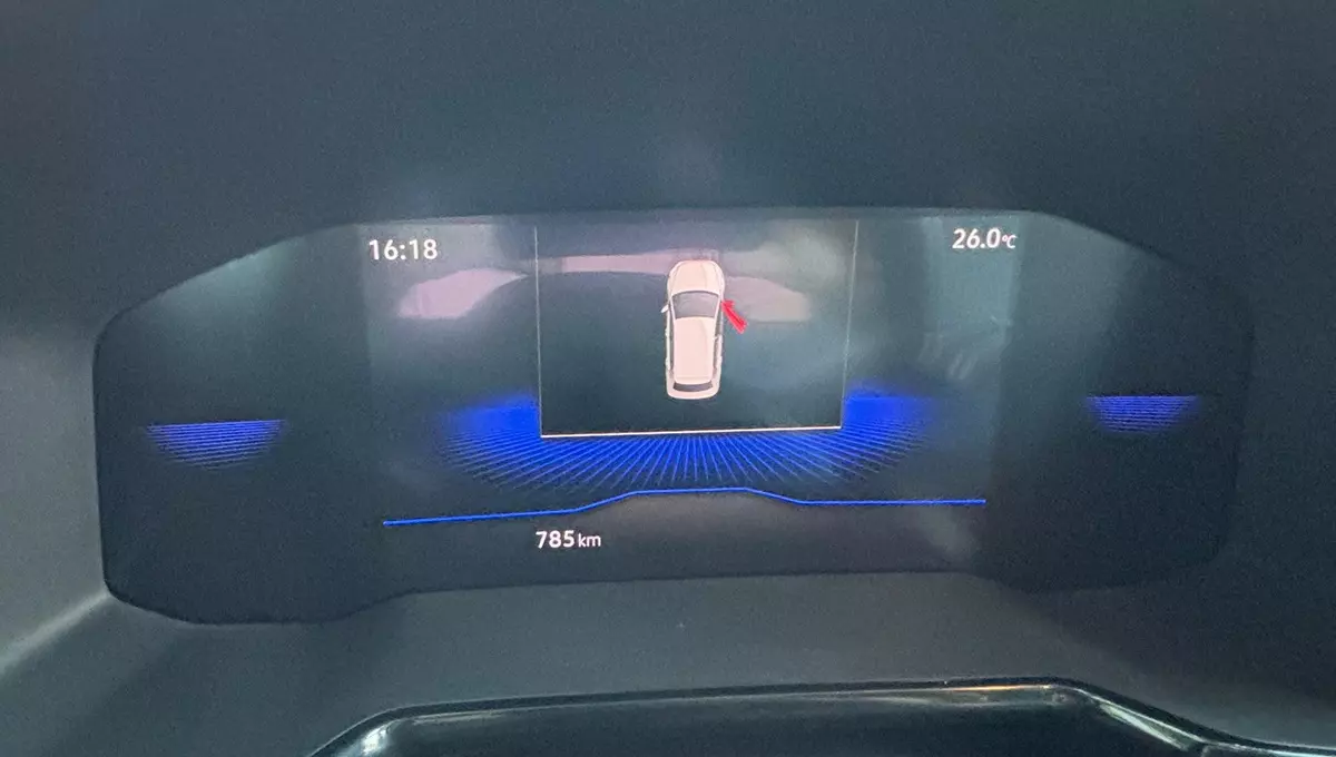 quadro de instrumentos do do VW Tera 1.0 MPI 2026 