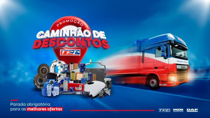 Promoção “Caminhão de Descontos TRP” vai até 31 de julho e oferece condições especiais em mais de 190 itens