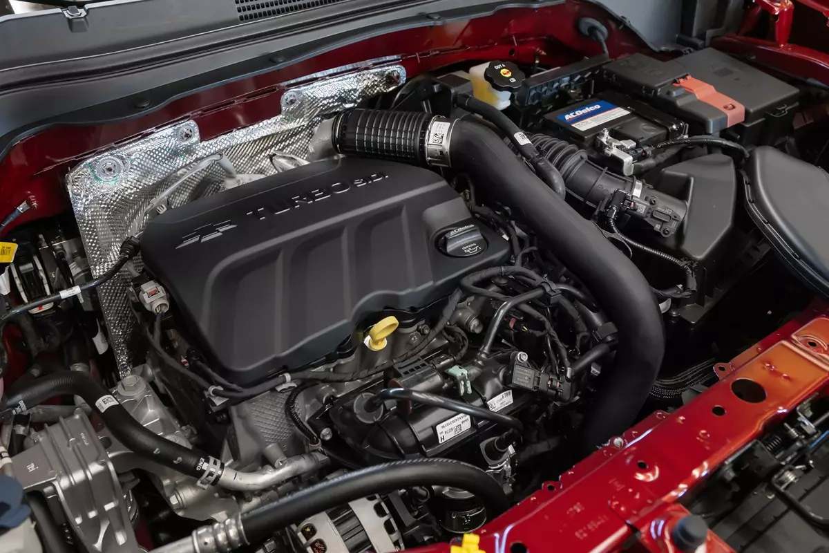 motor da Chevrolet Montana RS 2026 