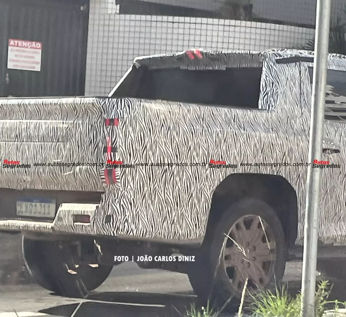 Flagra nova VW Amarok 2027 
