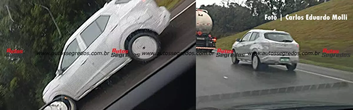 Flagra novo SUV Nissan Brasil  
