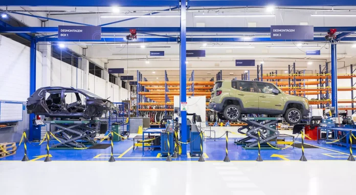 Stellantis irá desmontar carros para vender peças