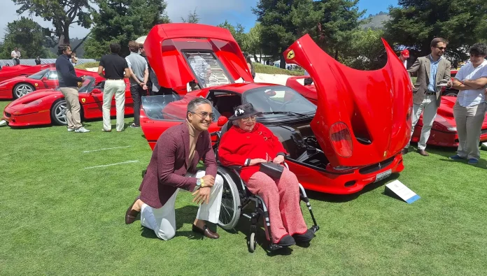 Única no mundo, Ferrari F50 exposta no CARDE é premiada na estreia do Brasil na Monterey Car Week, nos EUA