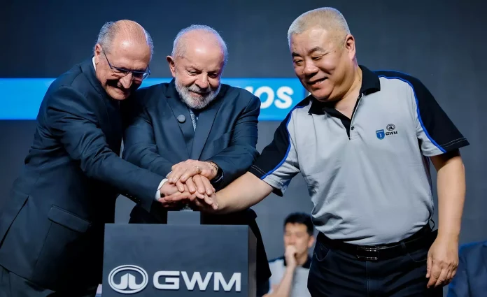 GWM inaugura sua primeira fábrica nas Américas, em Iracemápolis (SP), com a presença do presidente Lula