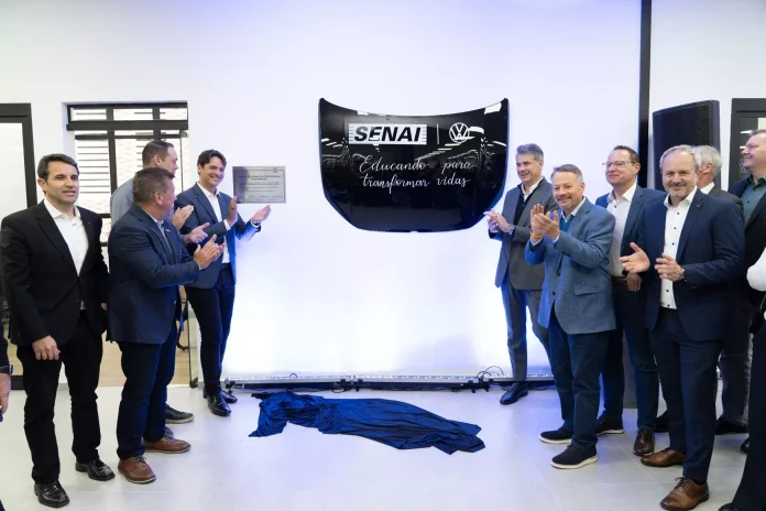 VW inaugura novo SENAI na Anchieta com foco em inovação e excelência