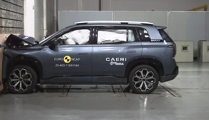 GAC Aion V conquista cinco estrelas no Euro NCAP