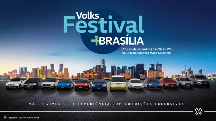 Volks Festival chega a Brasília com ofertas e atrações para toda a família