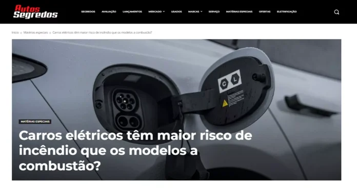 Matéria carros elétricos premiada na SAE