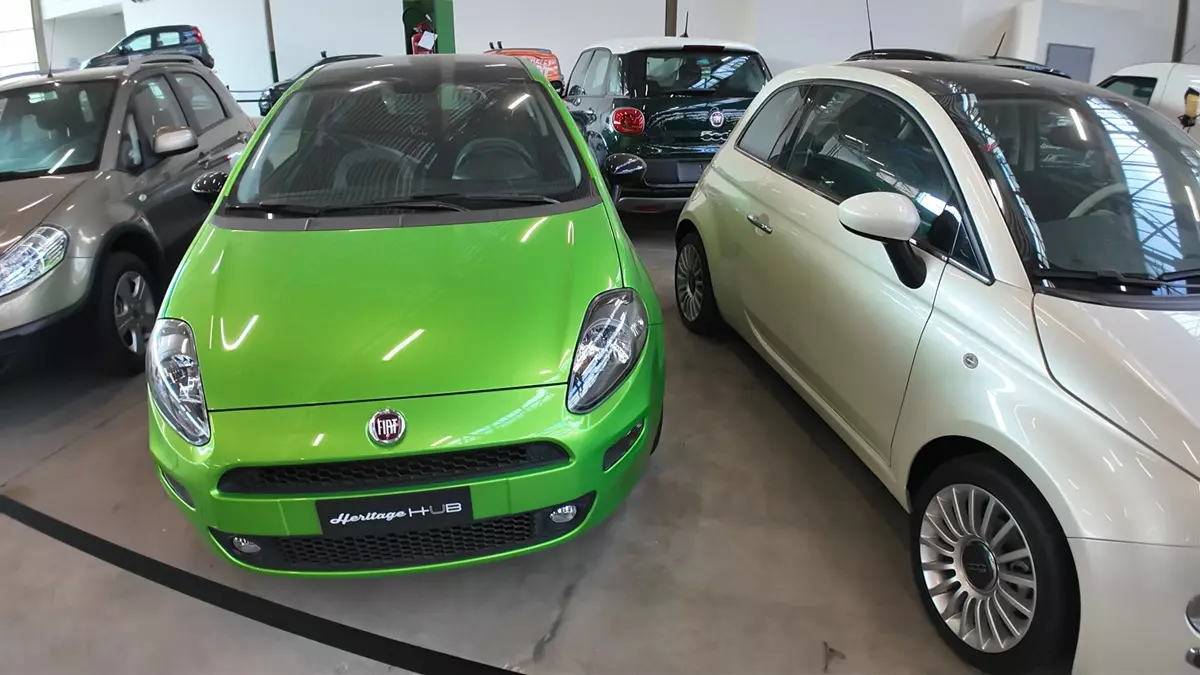 FIat Punto no Heritage Hub