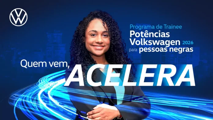 VW abre programa de trainee 2026 exclusivo para pessoas negras